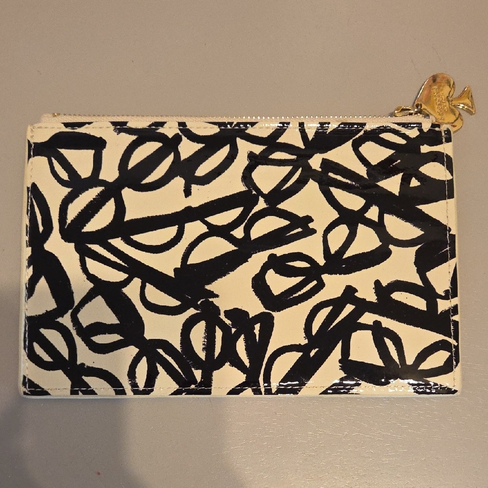 Kate Spade New York Abstract Black & White Wallet - Picture 2 of 3
